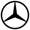 Logo mercedes noir